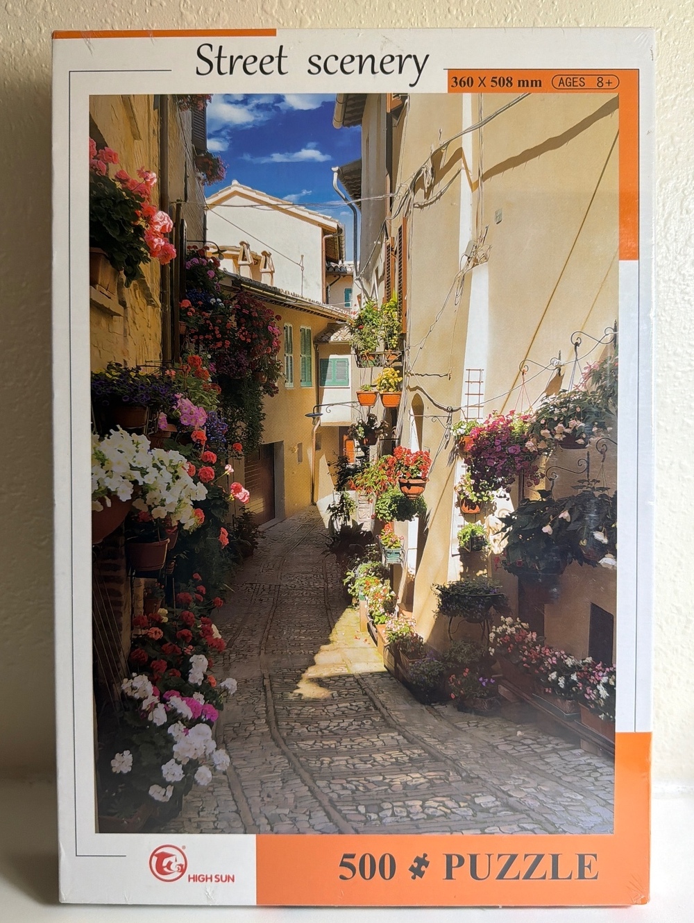 High Sun 500-Piece Street Scenery Puzzle